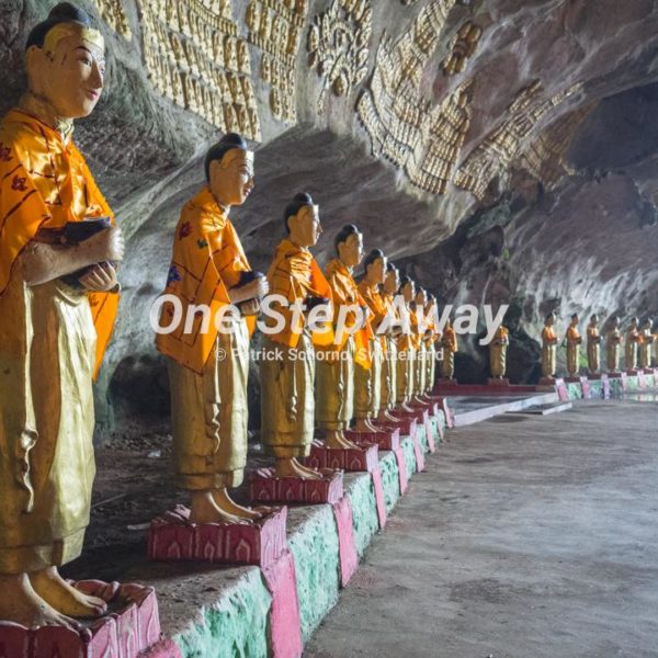 Myanmar - Kaw Ka Thaung Cave, Höhle