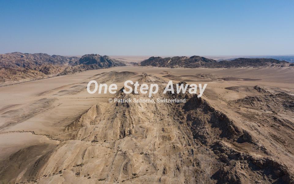 Namibia - Husabberge / Overview on mountains sand, Aussicht auf Berge Sand