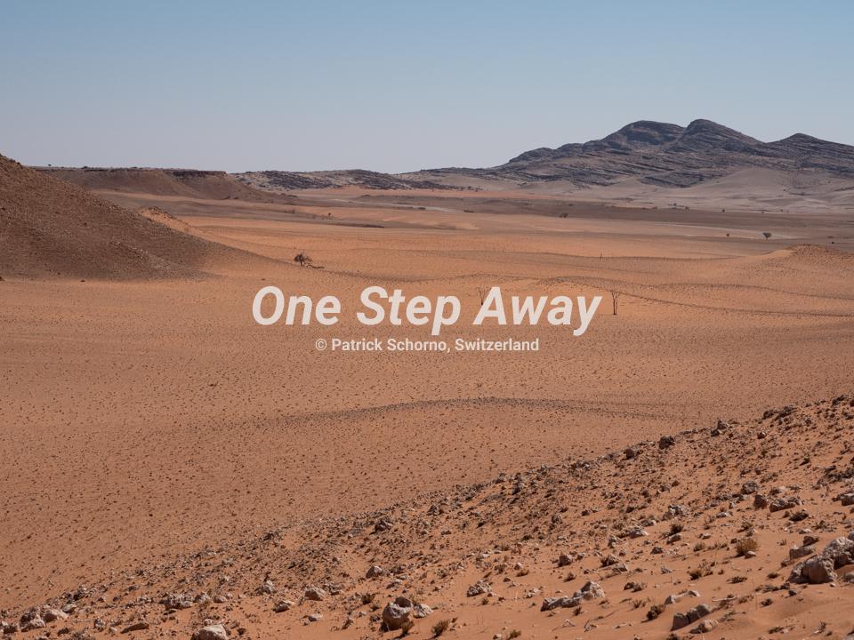 Namibia - Swakopmund / Rock mountains red sand, Felse Berge roter Sand
