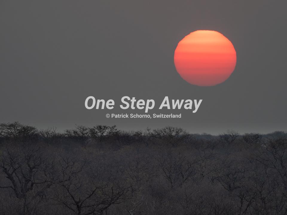 Namibia - Etosha NP / Sunset, Sonnenuntergang