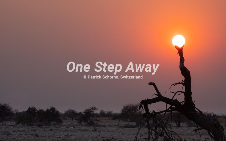 Namibia - Etosha NP / Sunset, Sonnenuntergang