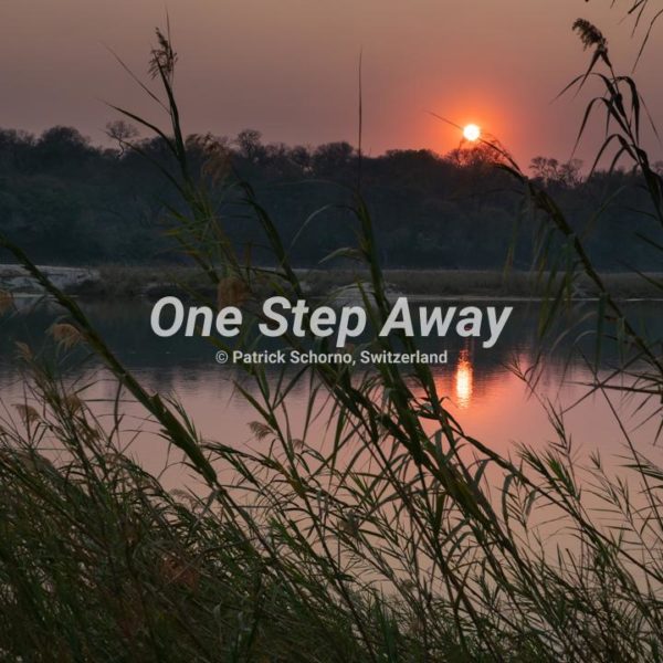 Namibia - Caprivi / Sunset at Ngepi Camp river, Sonnenuntergang am Fluss