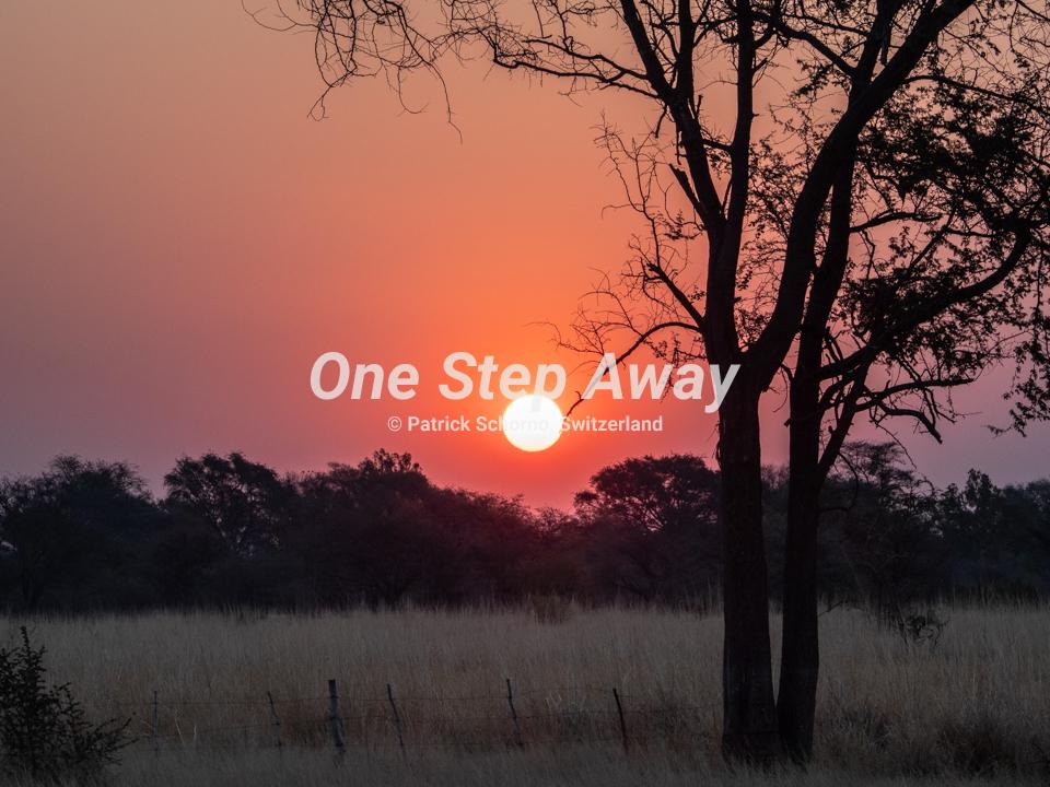 Namibia - Ngoma / Sunset Chobe River Camp, Sonnenuntergang